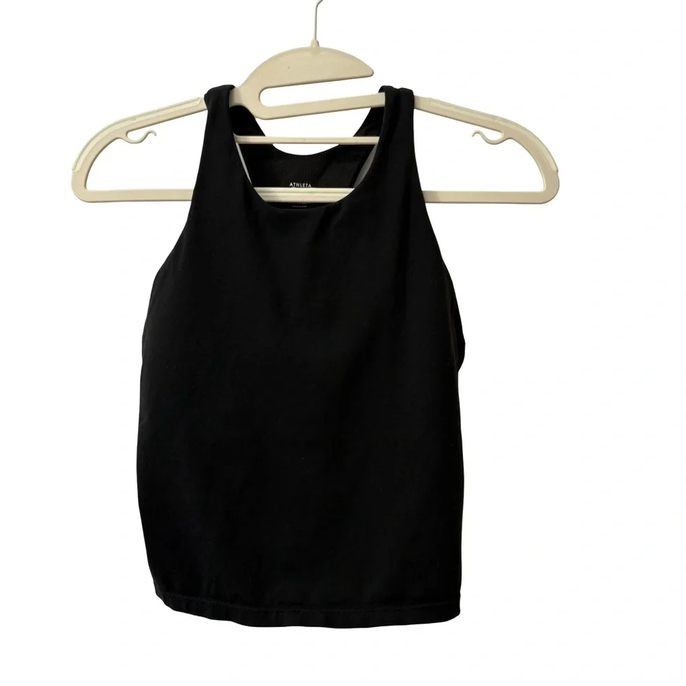 Athleta Girls HIGH‎ RISE POWERVITA CHIT CHAT TIGHT LEGGING SPORTS BRA TANK sz 14